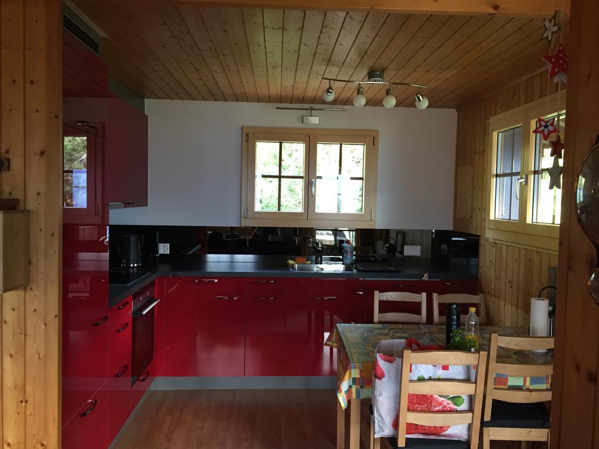 Bürchen Ferienwohnung Im Chalet Firn - Og מראה חיצוני תמונה