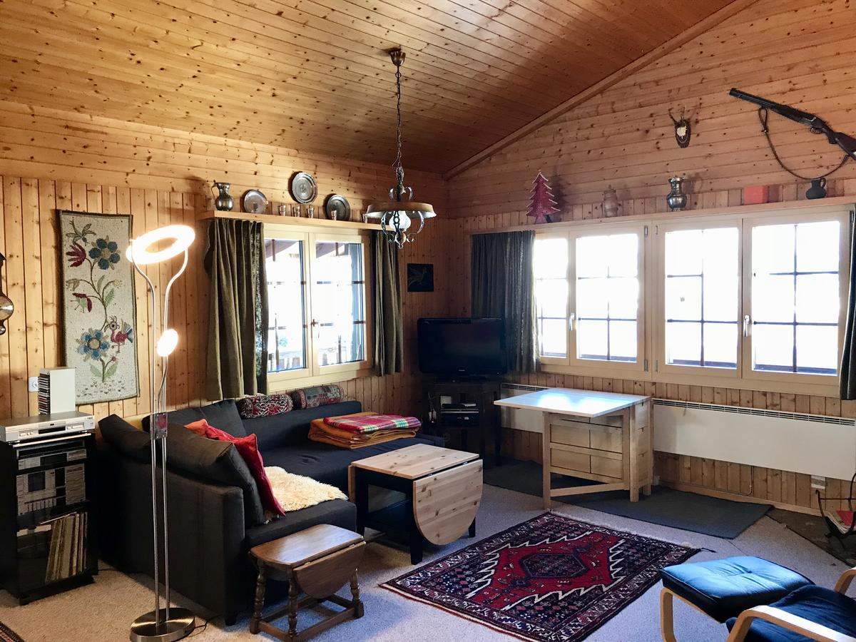 Bürchen Ferienwohnung Im Chalet Firn - Og מראה חיצוני תמונה
