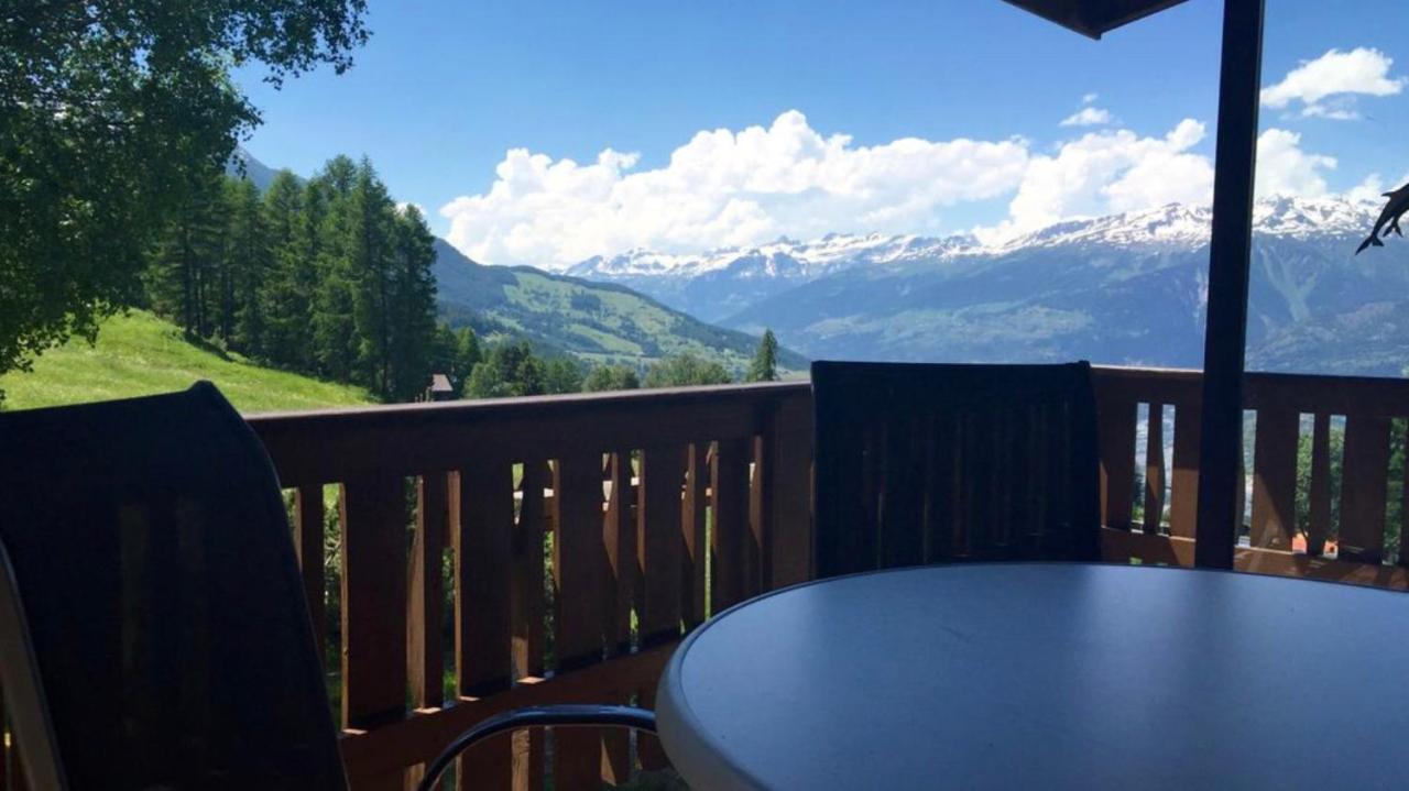Bürchen Ferienwohnung Im Chalet Firn - Og חדר תמונה